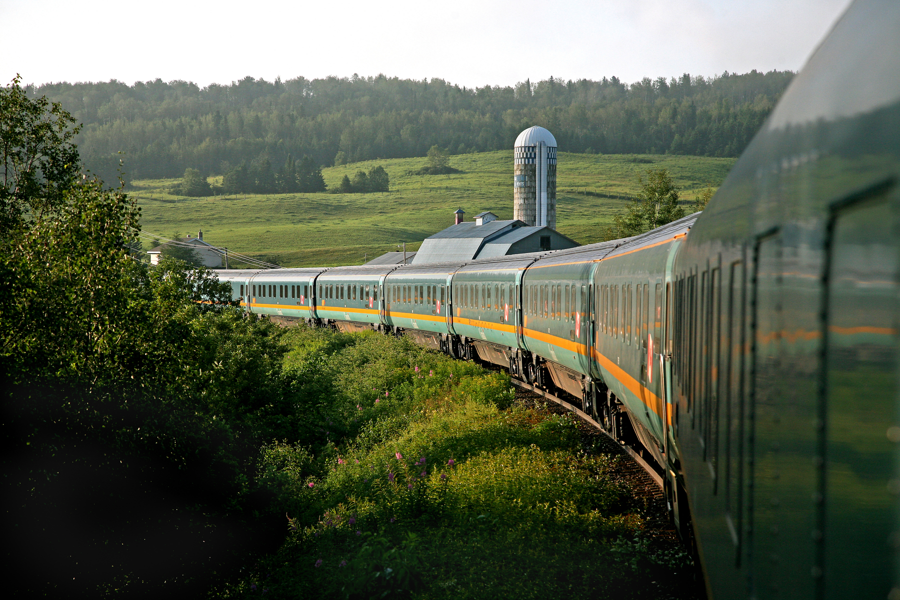 VIA Rail The Ocean Train Canada Montreal to Halifax Train