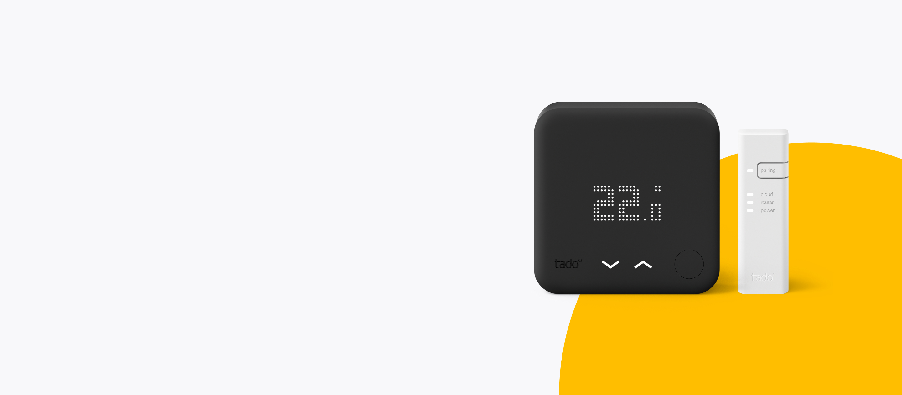Tado Smart Thermostat - Starter Kit V3+ incl. 1 Bridge - Blanc - 103110 